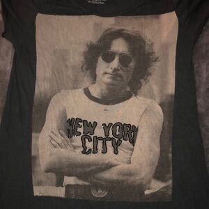 Rare Buddhist Punk John Lennon T-Shirt